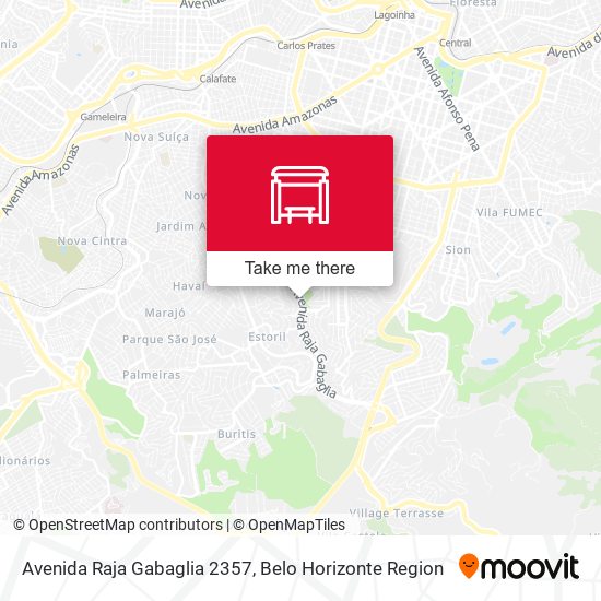 Avenida Raja Gabaglia 2357 map
