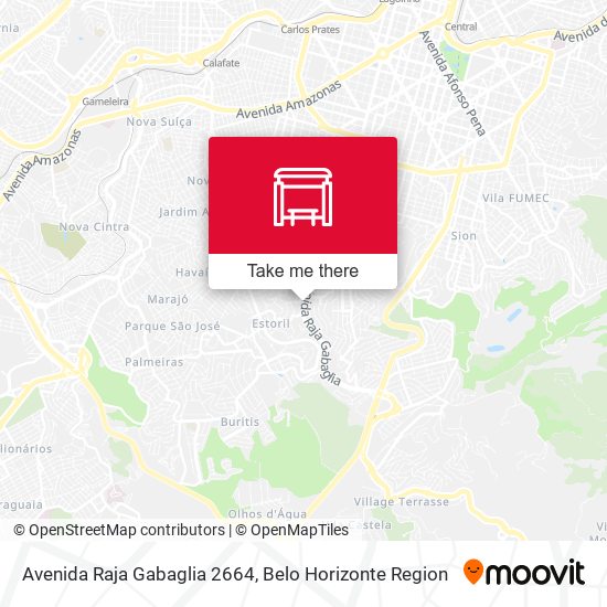 Avenida Raja Gabaglia 2664 map