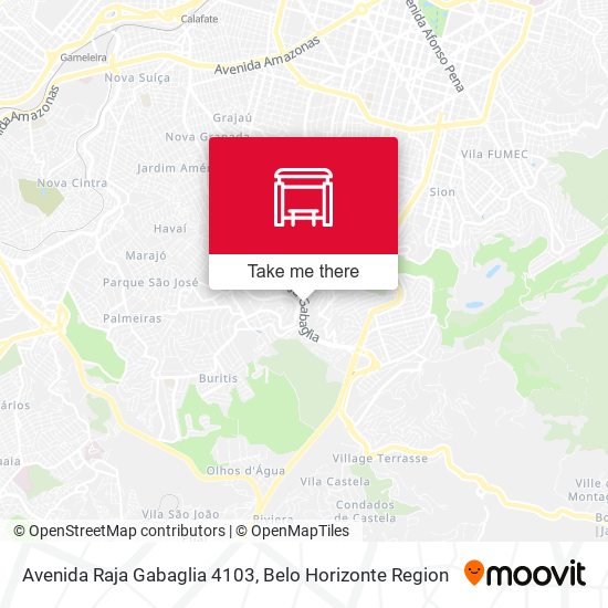 Avenida Raja Gabaglia 4103 map