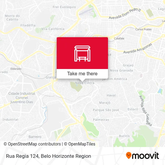 Rua Regia 124 map