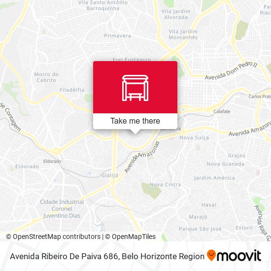 Avenida Ribeiro De Paiva 686 map
