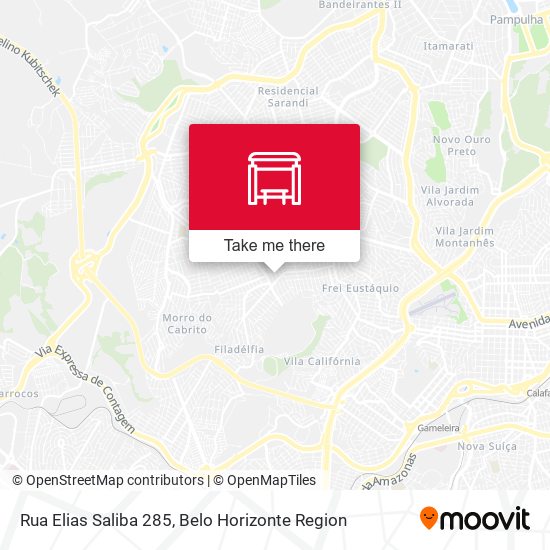 Rua Elias Saliba 285 map