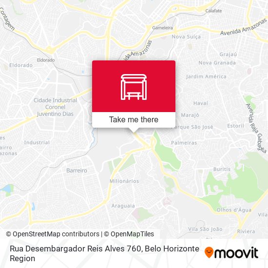 Rua Desembargador Reis Alves 760 map