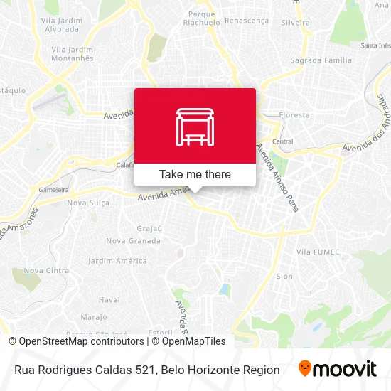 Rua Rodrigues Caldas 521 map