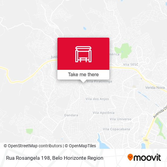 Rua Rosangela 198 map