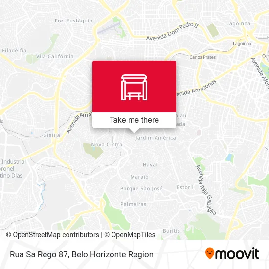 Rua Sa Rego 87 map