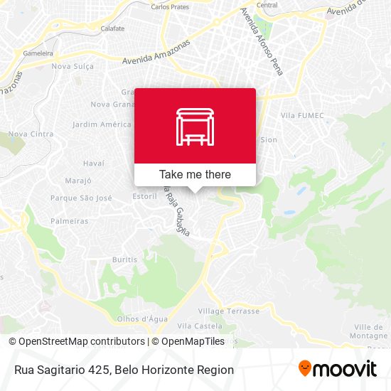 Rua Sagitario 425 map