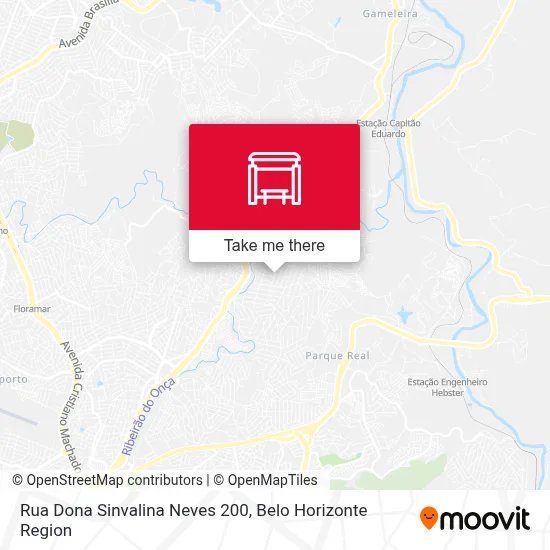 Rua Dona Sinvalina Neves 200 map