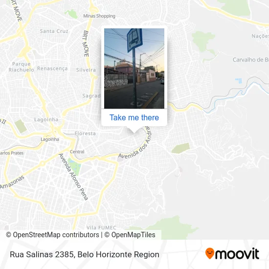 Rua Salinas 2385 map