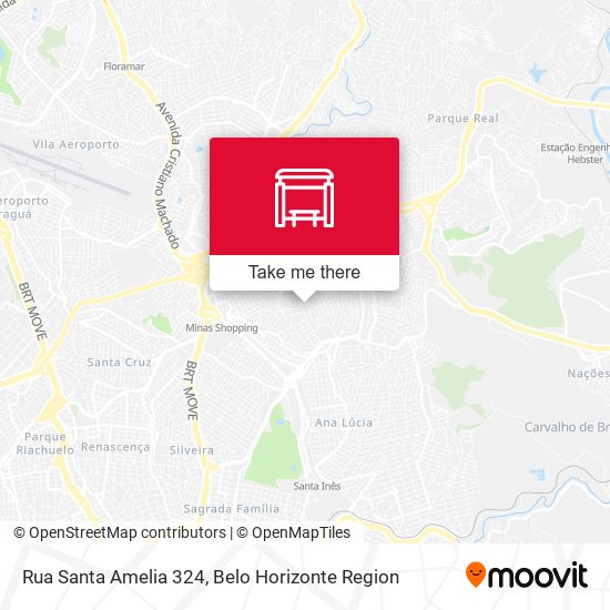 Rua Santa Amelia 324 map