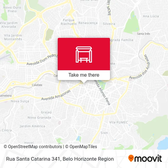 Rua Santa Catarina 341 map