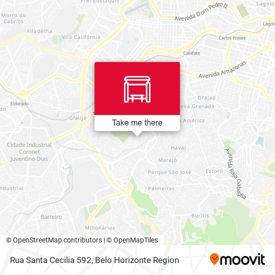 Rua Santa Cecilia 592 map