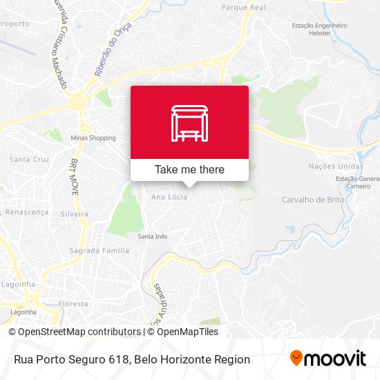 Rua Porto Seguro 618 map