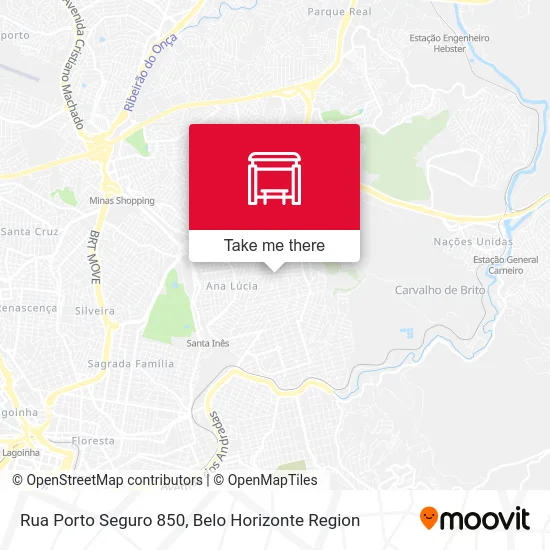 Rua Porto Seguro 850 map