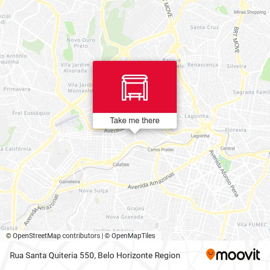 Rua Santa Quiteria 550 map
