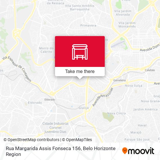 Rua Margarida Assis Fonseca 156 map