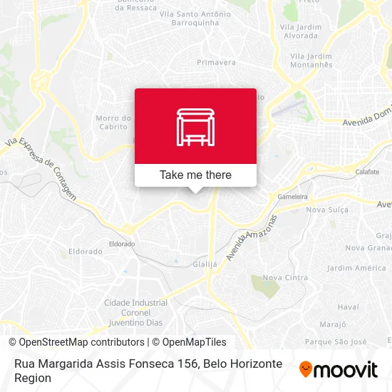 Rua Margarida Assis Fonseca 156 map