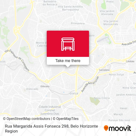 Rua Margarida Assis Fonseca 298 map