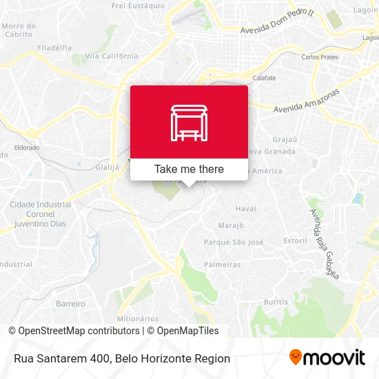 Rua Santarem 400 map