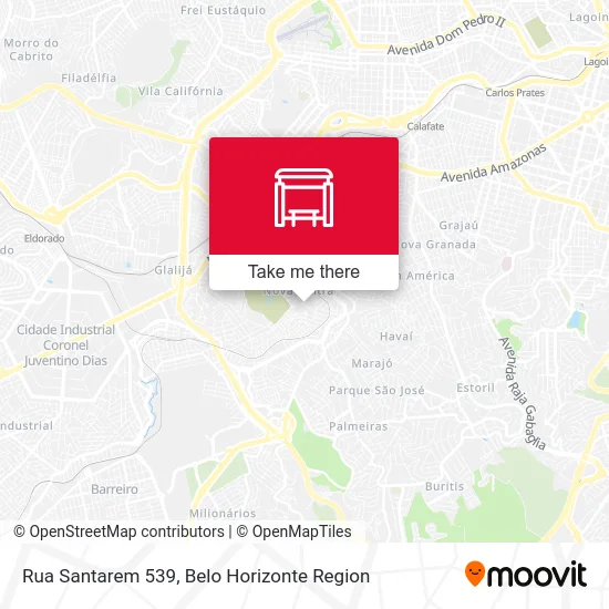 Rua Santarem 539 map