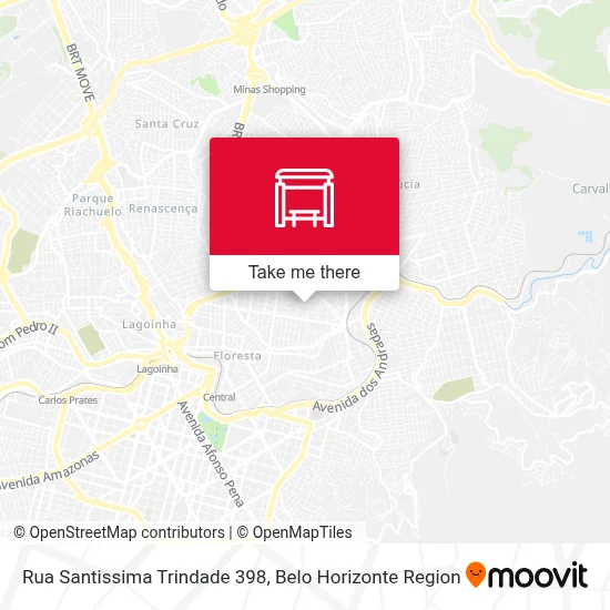 Rua Santissima Trindade 398 map