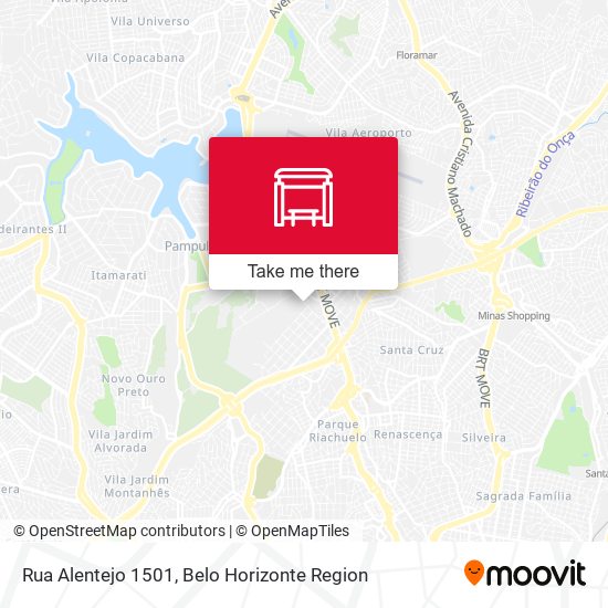 Rua Alentejo 1501 map