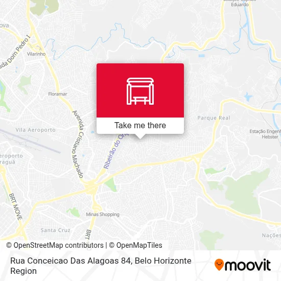 Rua Conceicao Das Alagoas 84 map