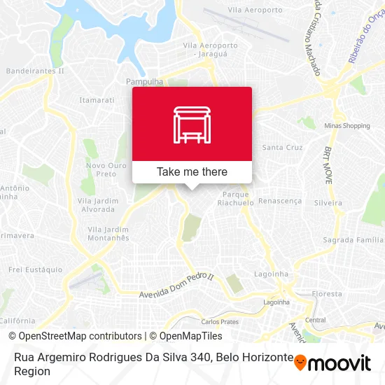 Rua Argemiro Rodrigues Da Silva 340 map