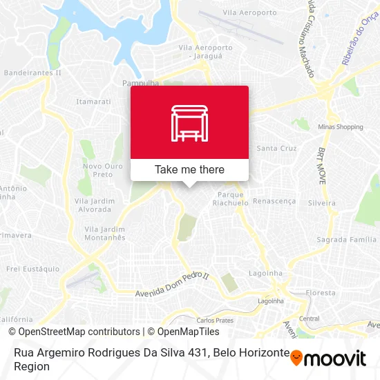 Rua Argemiro Rodrigues Da Silva 431 map