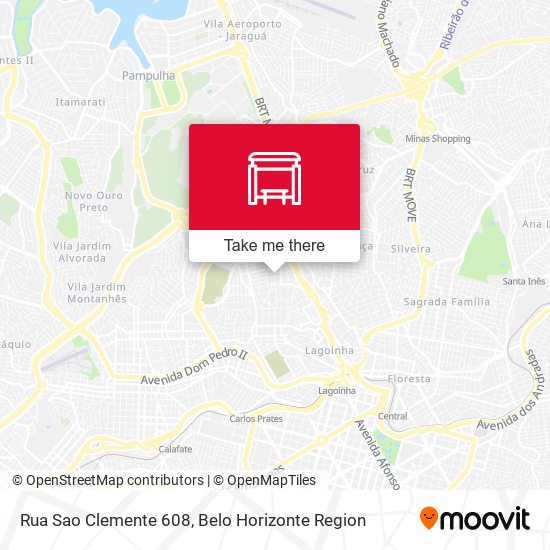 Rua Sao Clemente 608 map