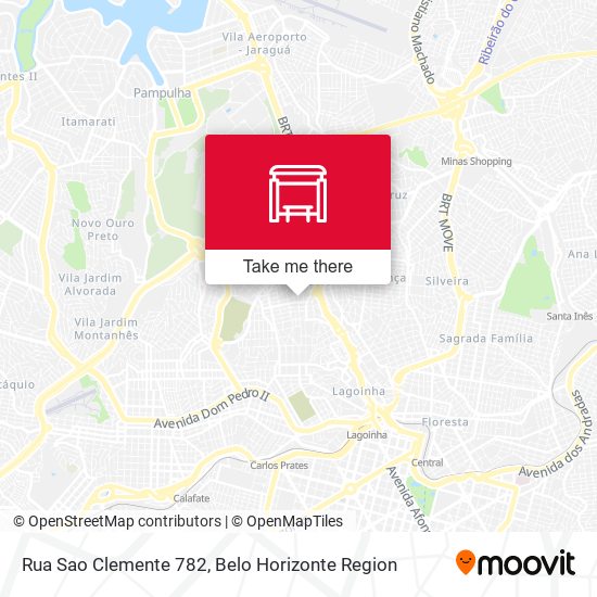 Rua Sao Clemente 782 map