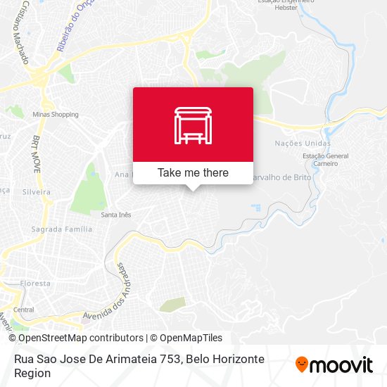 Rua Sao Jose De Arimateia 753 map