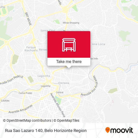 Rua Sao Lazaro 140 map