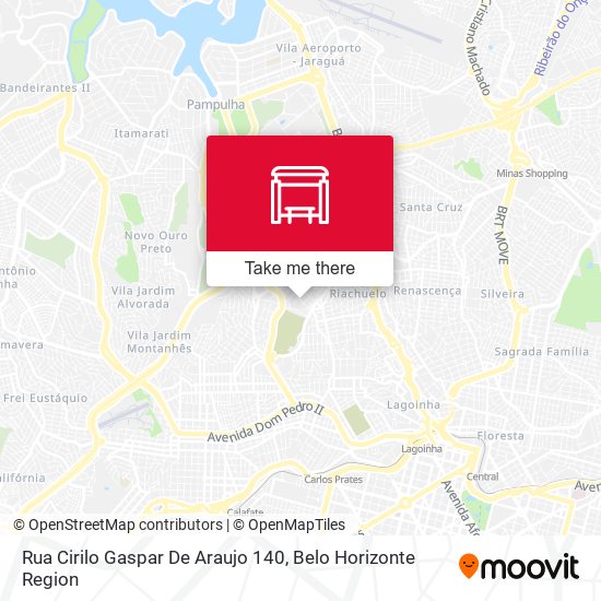 Rua Cirilo Gaspar De Araujo 140 map
