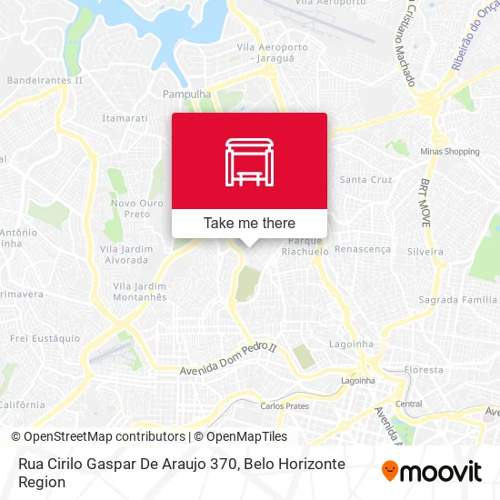 Rua Cirilo Gaspar De Araujo 370 map