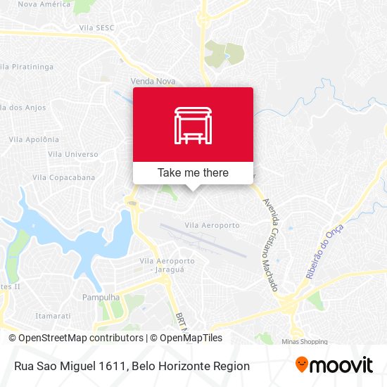 Rua Sao Miguel 1611 map