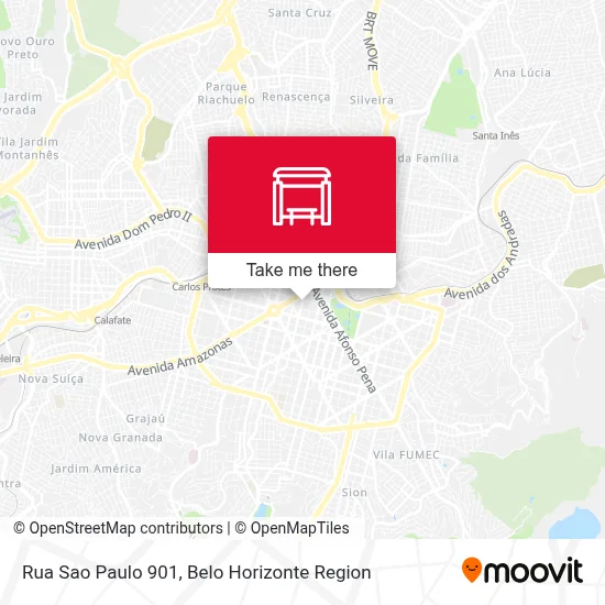 Rua Sao Paulo 901 map