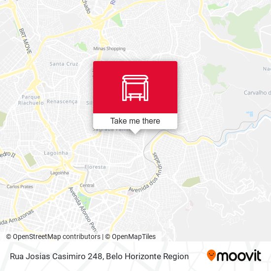 Rua Josias Casimiro 248 map
