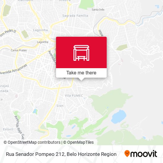 Rua Senador Pompeo 212 map