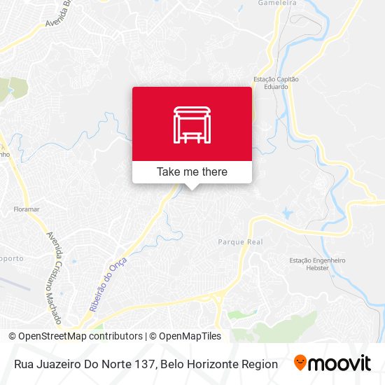 Rua Juazeiro Do Norte 137 map