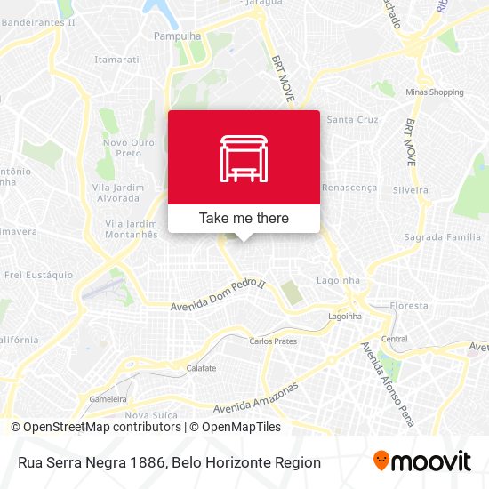 Rua Serra Negra 1886 map