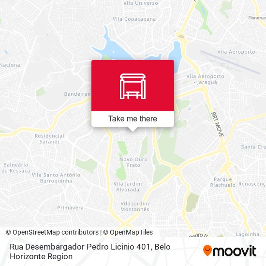 Mapa Rua Desembargador Pedro Licinio 401