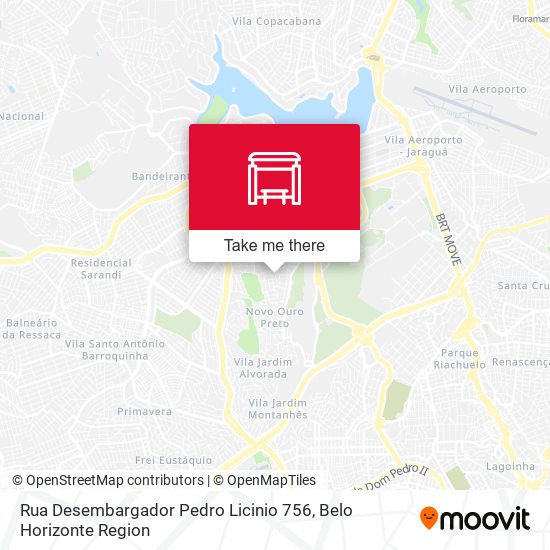 Rua Desembargador Pedro Licinio 756 map