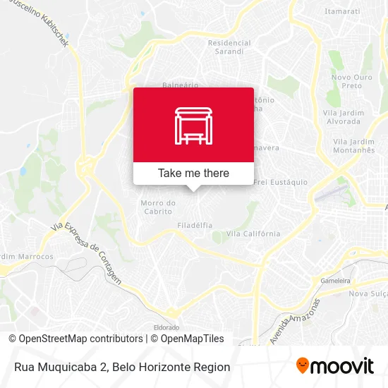 Rua Muquicaba 2 map