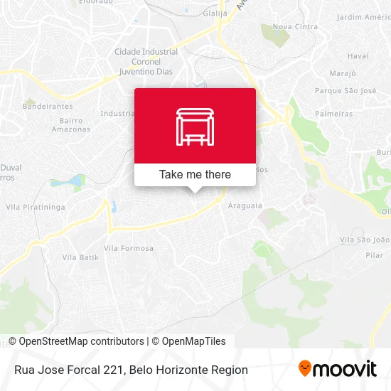 Rua Jose Forcal 221 map