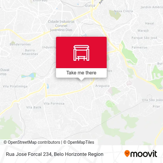 Rua Jose Forcal 234 map
