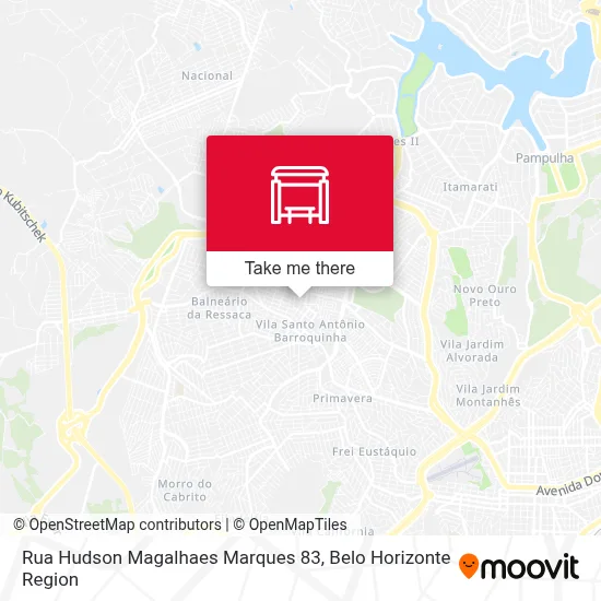 Rua Hudson Magalhaes Marques 83 map