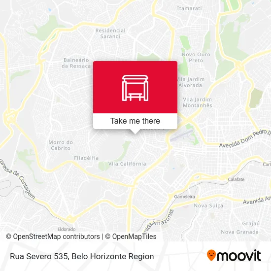 Rua Severo 535 map