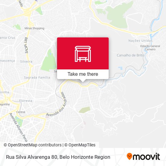 Rua Silva Alvarenga 80 map