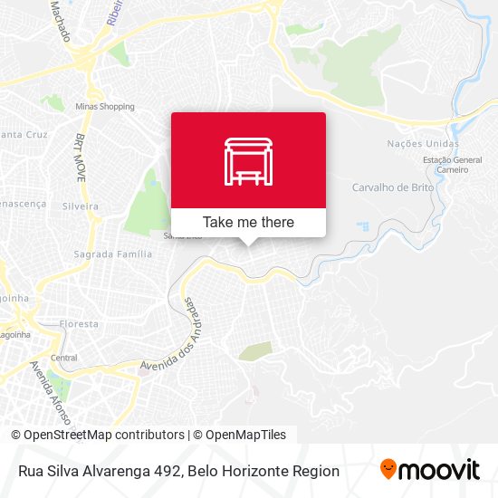 Rua Silva Alvarenga 492 map